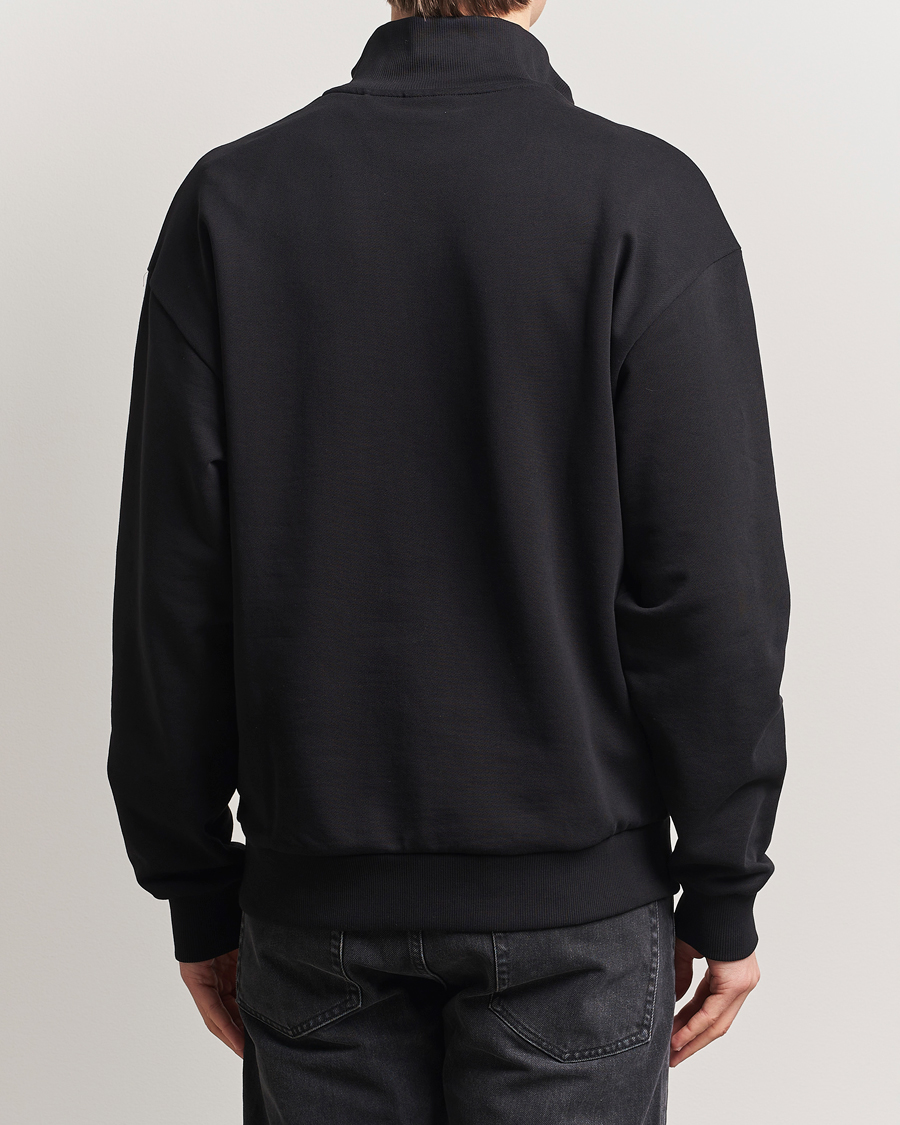 HUGO Neeler Half Zip Sweatshirt Black