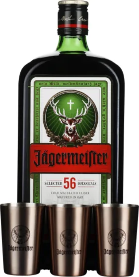 JÄGERMEISTER TRAVELLERS EXCLUSIVE GIFTSET 1LTR