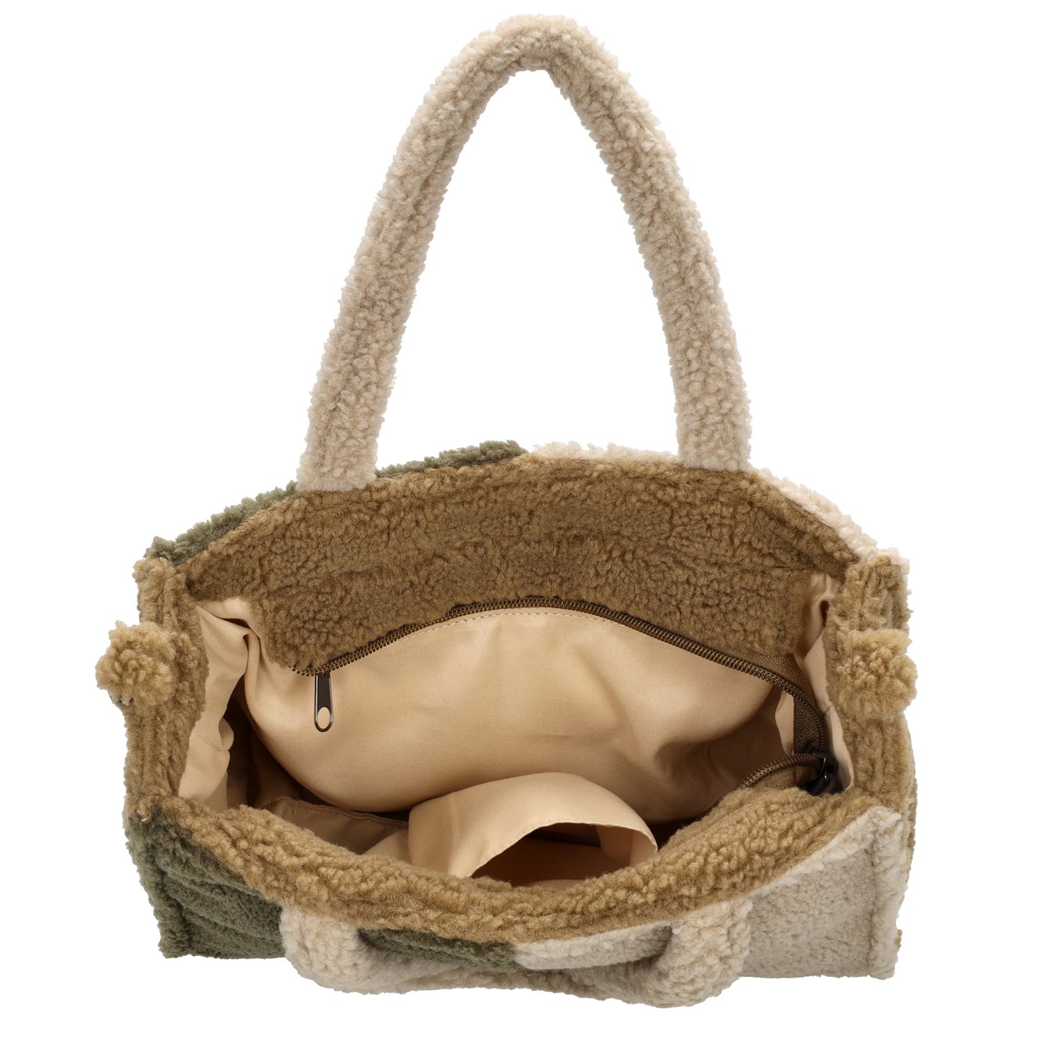 Zebra Trends Teddy Denise Handbag M taupe