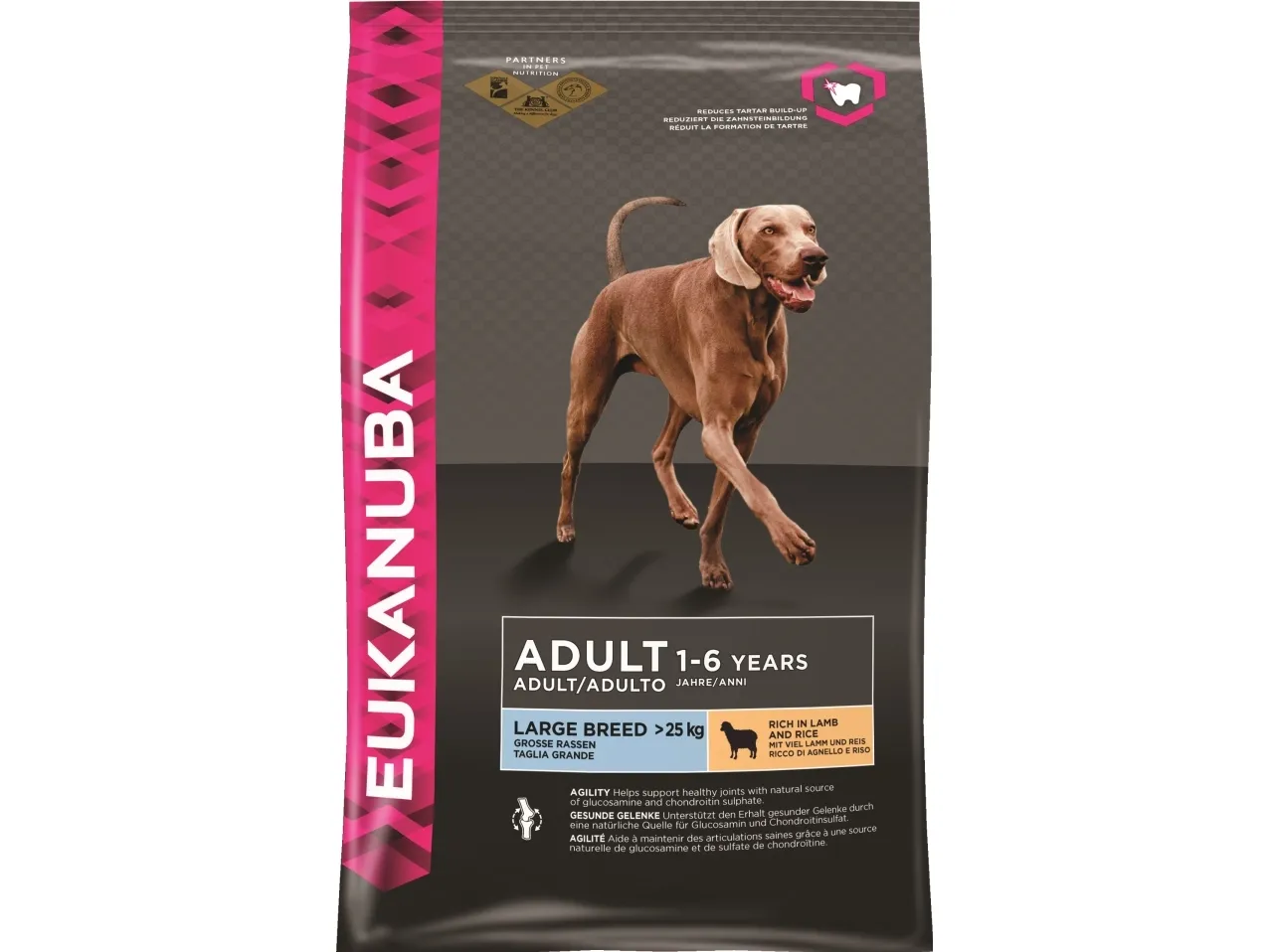 Eukanuba Euk Adult Large Lamb & Rice 2,5 kg