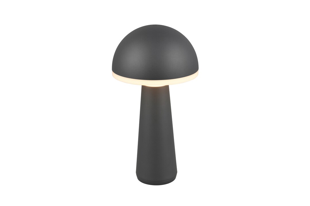 RL Akku LED Tischlampe FUNGO anthrazit