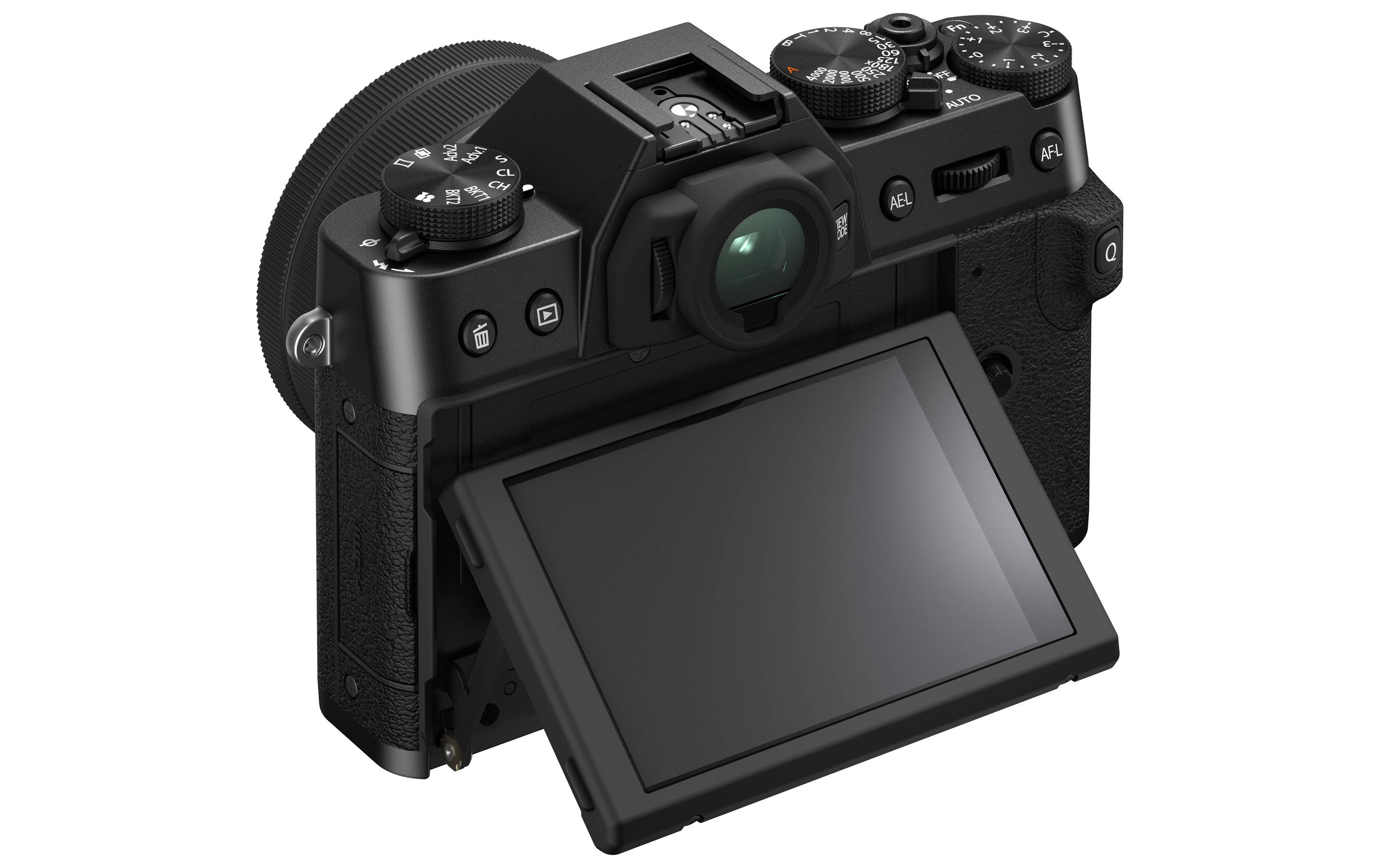 Fotokamera X-T30 II Kit 15-45 Schwarz<br>Bedienerfreundliche Systemkamera mit APS-C-Sensor
