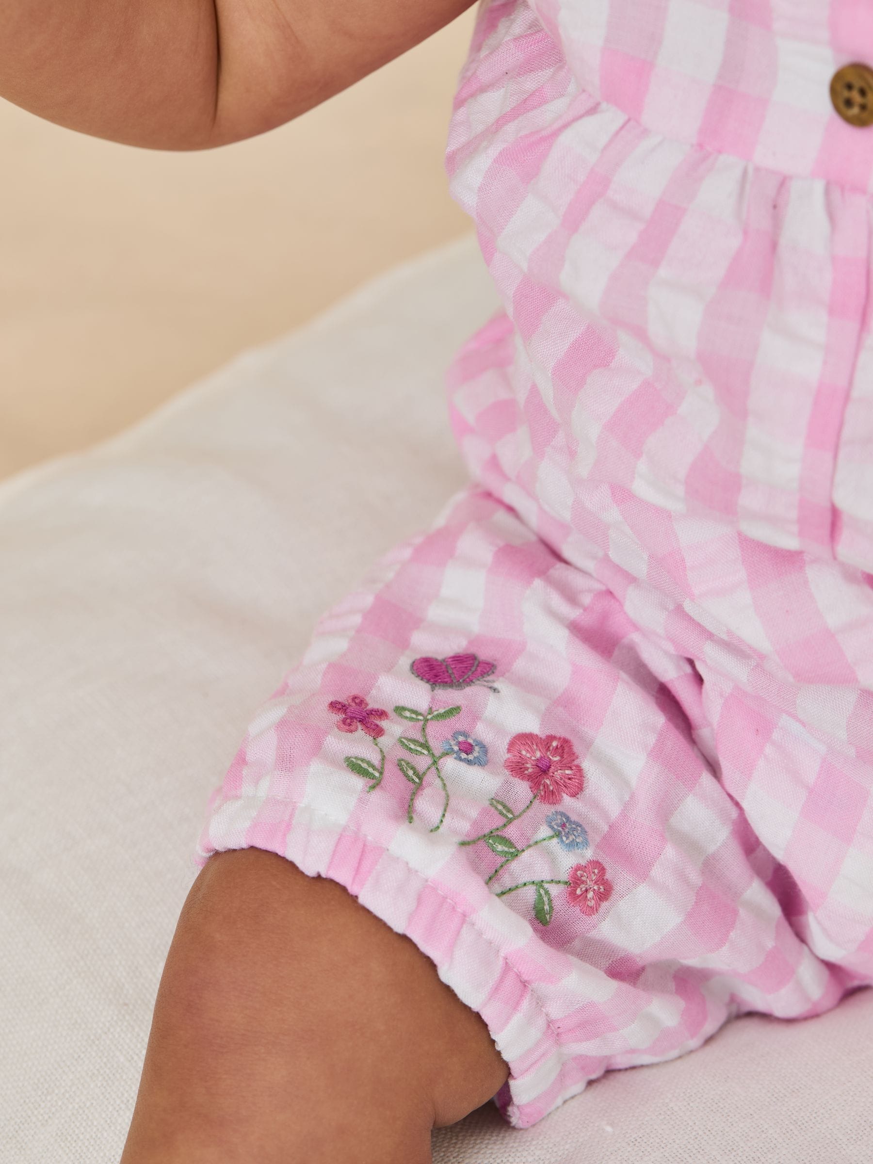 JoJo Maman Bébé Peter Flopsy Bunny Jumpsuit & Headband Set
