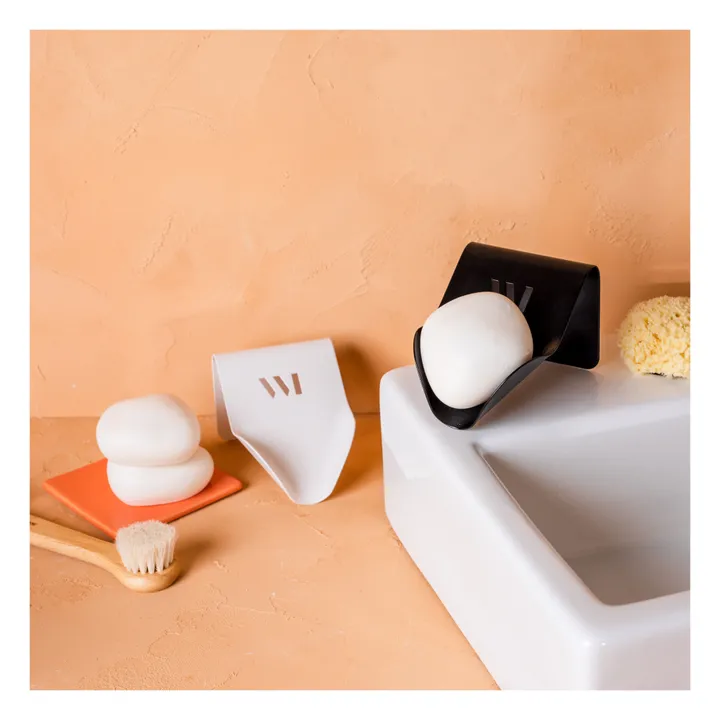 What Matters Support Savon solide en inox | Blanc