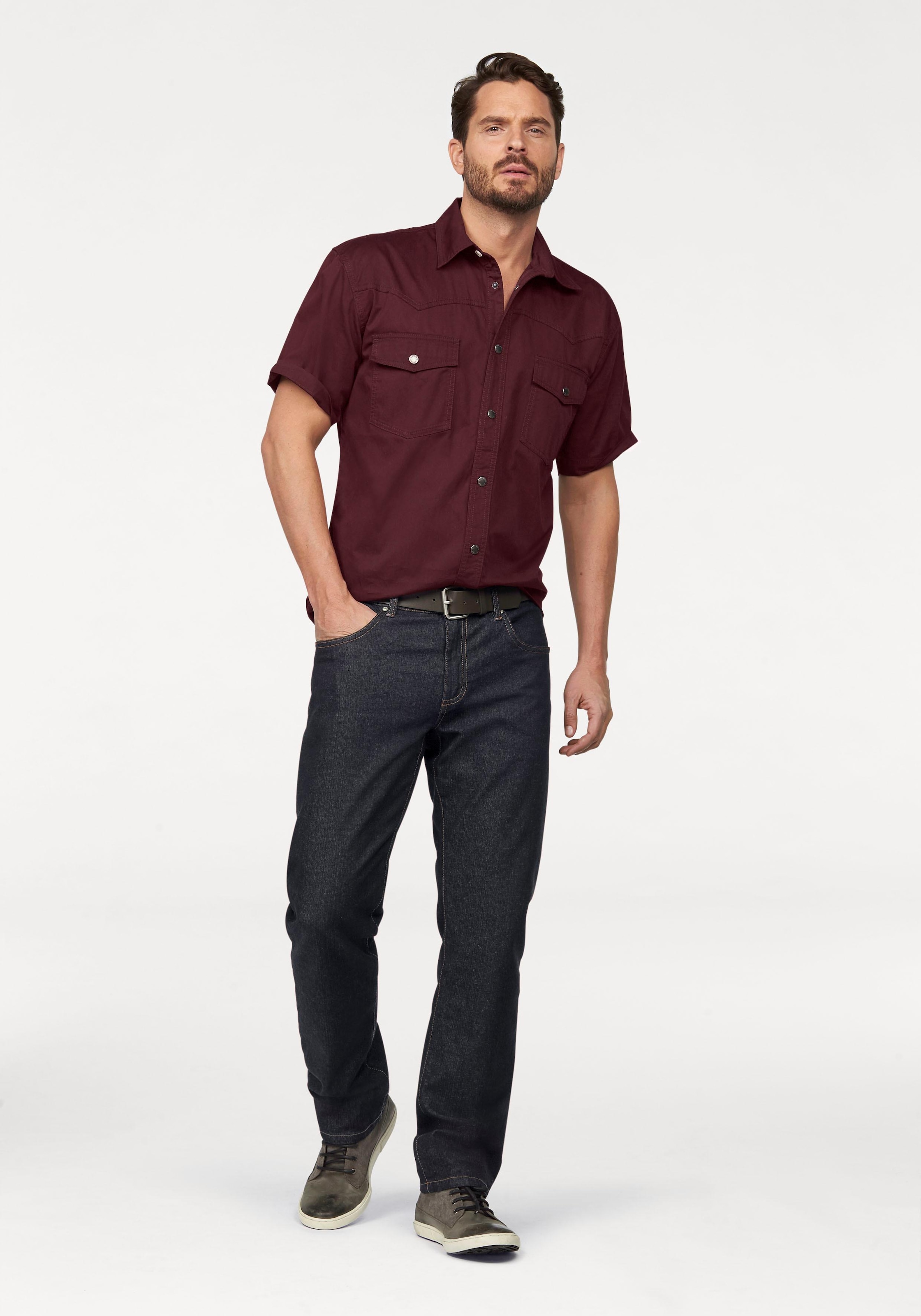 Arizona Kurzarmhemd , im Western-Stil