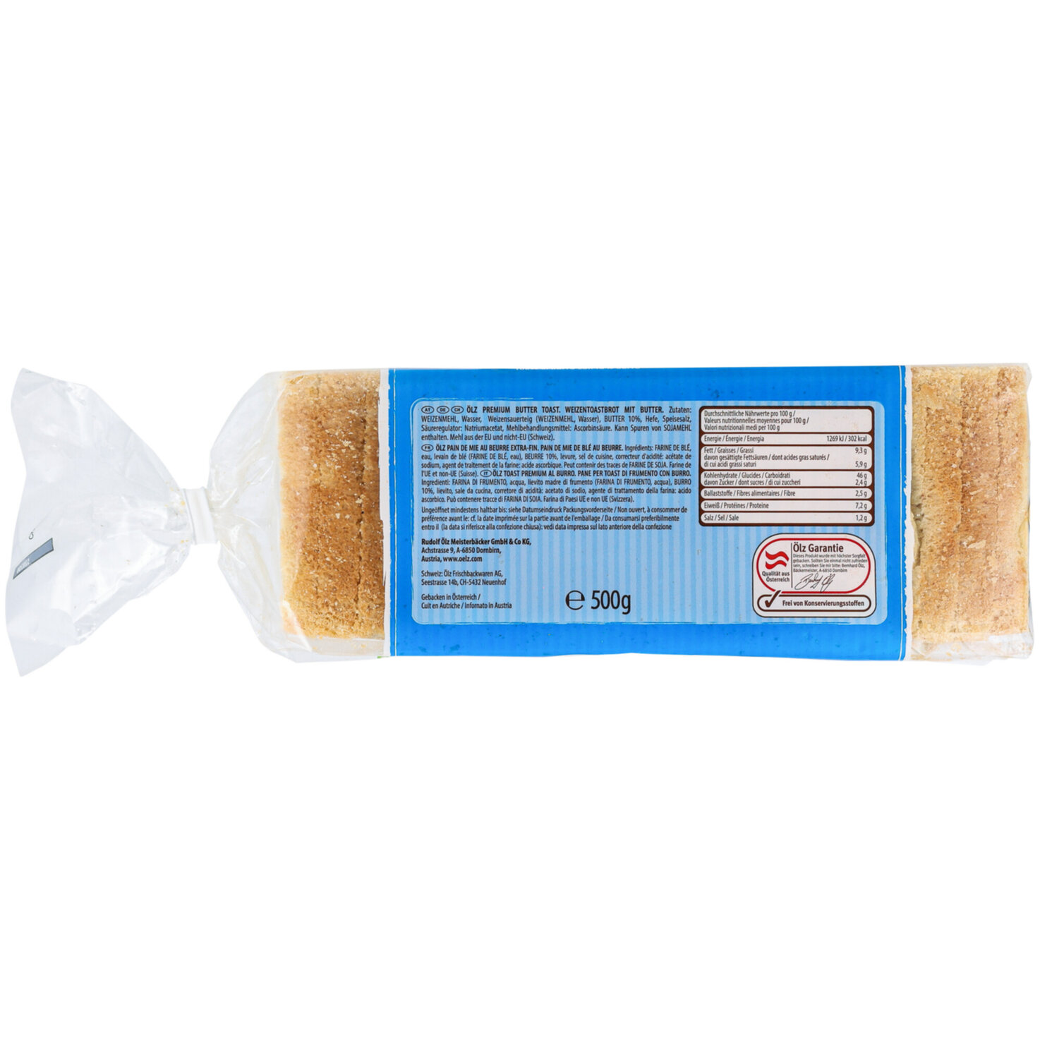 Ölz Premium Buttertoast 500g