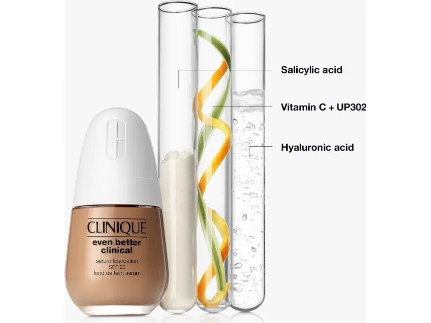 CLINIQUE EVEN BETTER CLINICAL SERUM FOUNDATION SPF 20 WN 114 GOLDEN 30ML