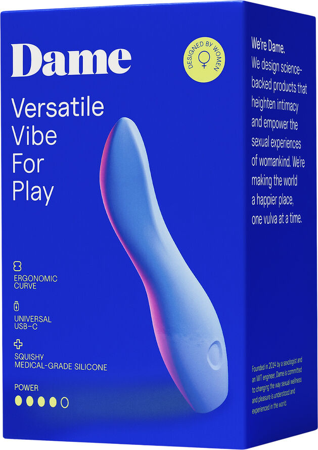 Dame Products Dip 2 Versatile Vibrator Periwinkle Periwinkle