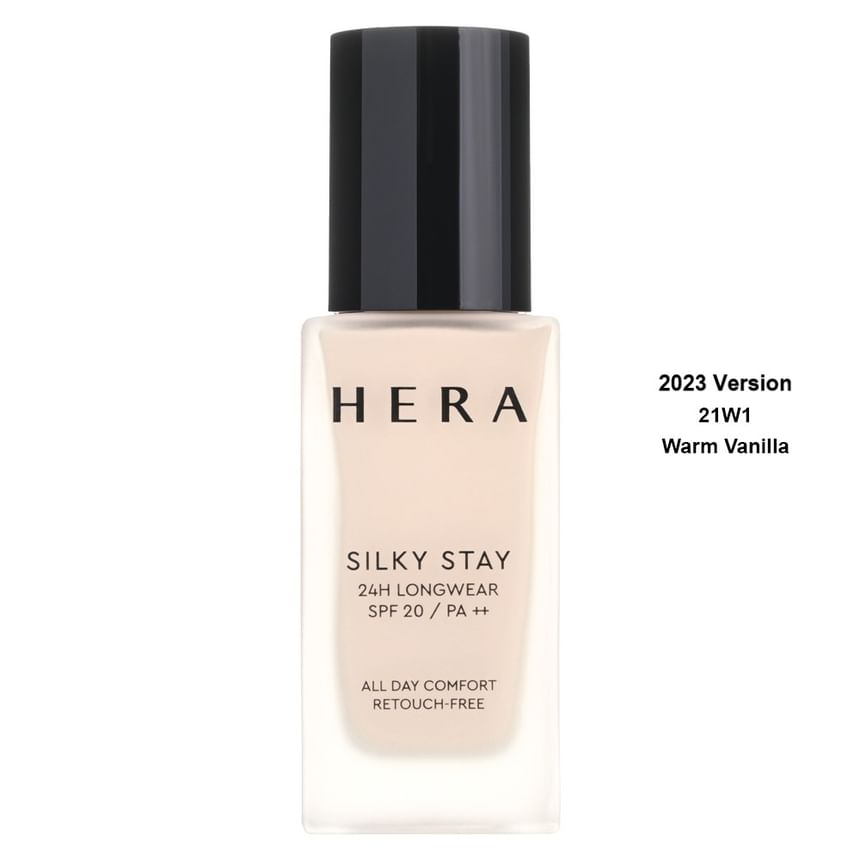 HERA - Silky Stay 24H Longwear Foundation - 12 kleuren