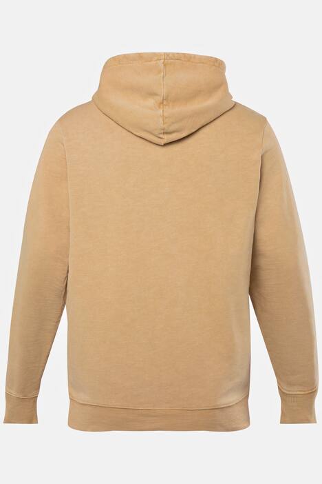 STHUGE Hoodie, Kapuze, Vintage Look, bis 8 XL, korkbraun | Ulla Popken