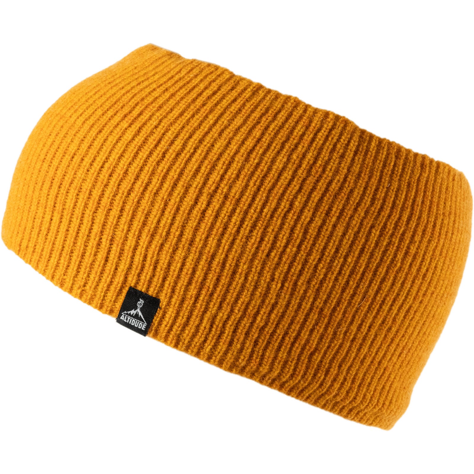 ALTIDUDE Merino Stirnband Hermit Ripp Strick Kopfband Ohren Schützer Lamm Wolle Farbe: sand