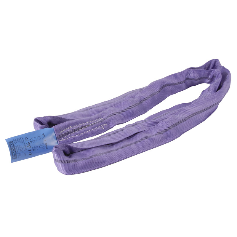 Rondstrop violet 1 ton Omtrek 3m lengte 1.5m