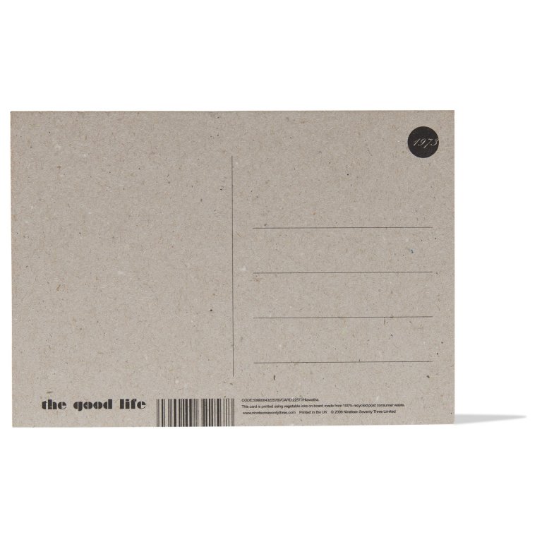 Postkarte The Good Life