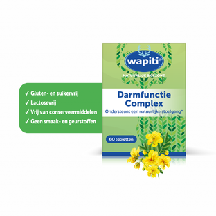Wapiti Darmfunctie Complex Tabletten 60ST