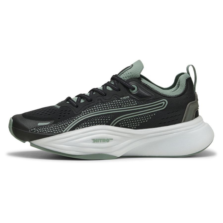 PUMA PWR Nitro SQD 2 Chaussures d'entraînement - Noir/Vert