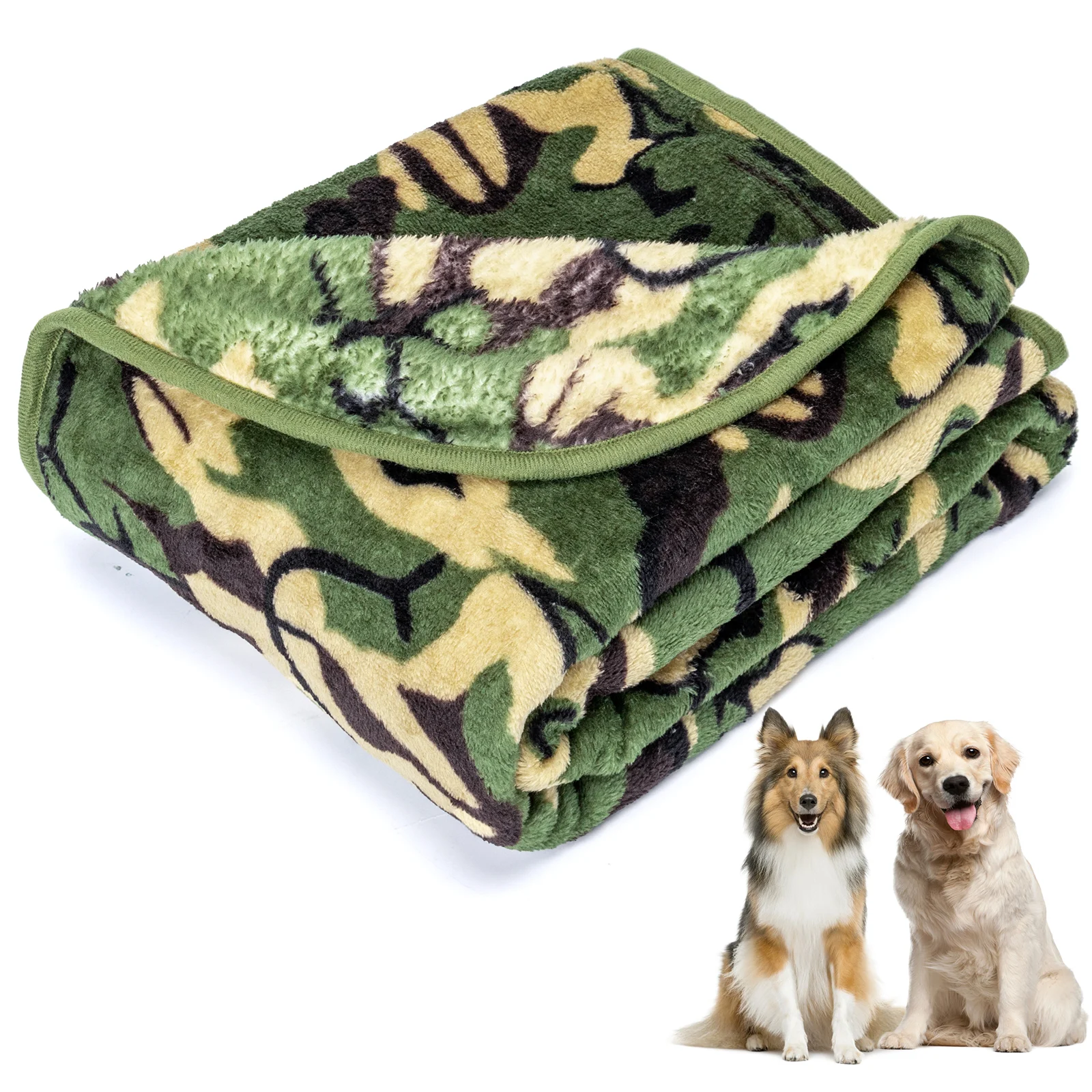 Manta de camuflagem macia Nobleza para cães