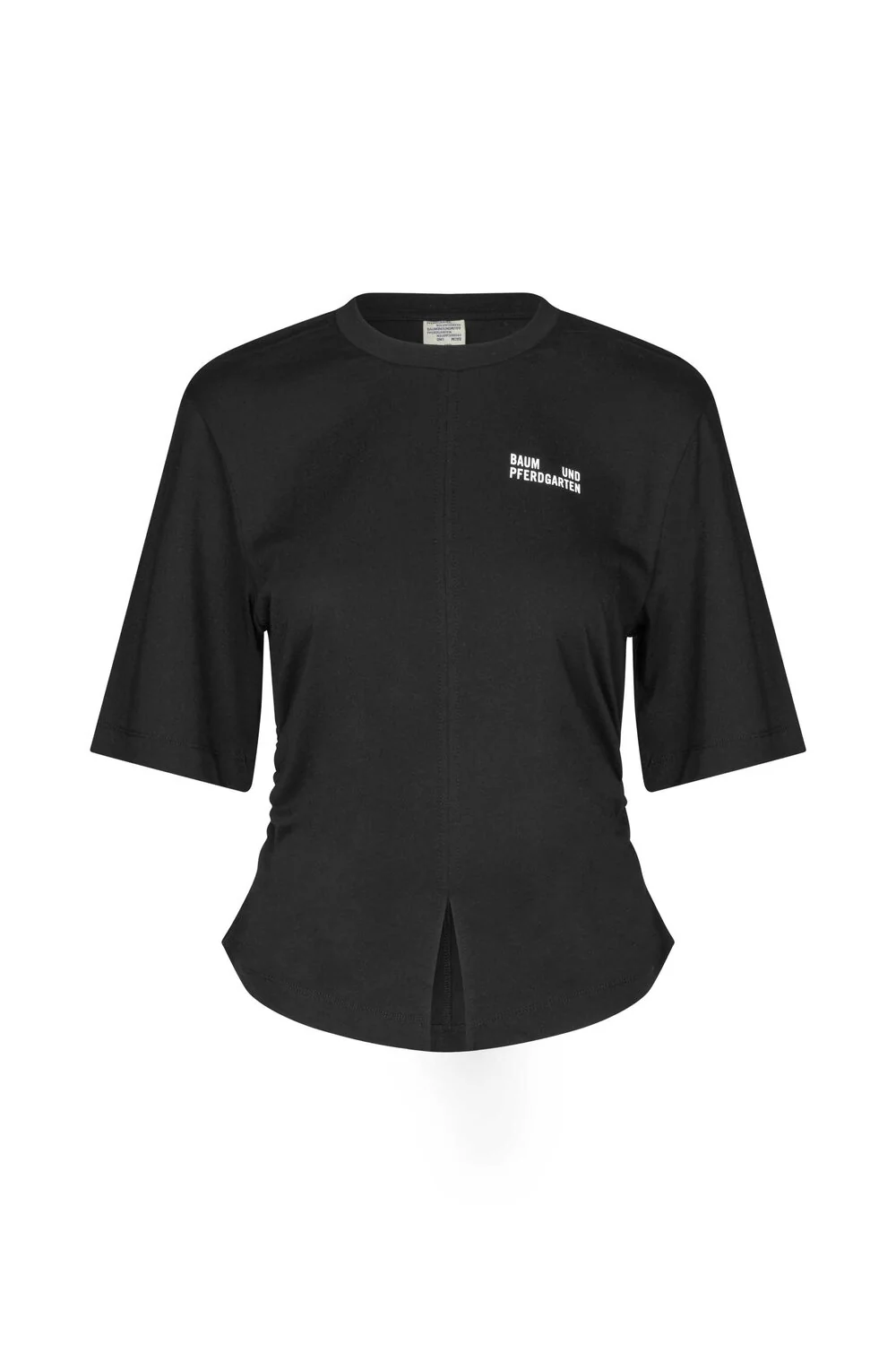 Baum und Pferdgarten  Juma t-shirt - sort