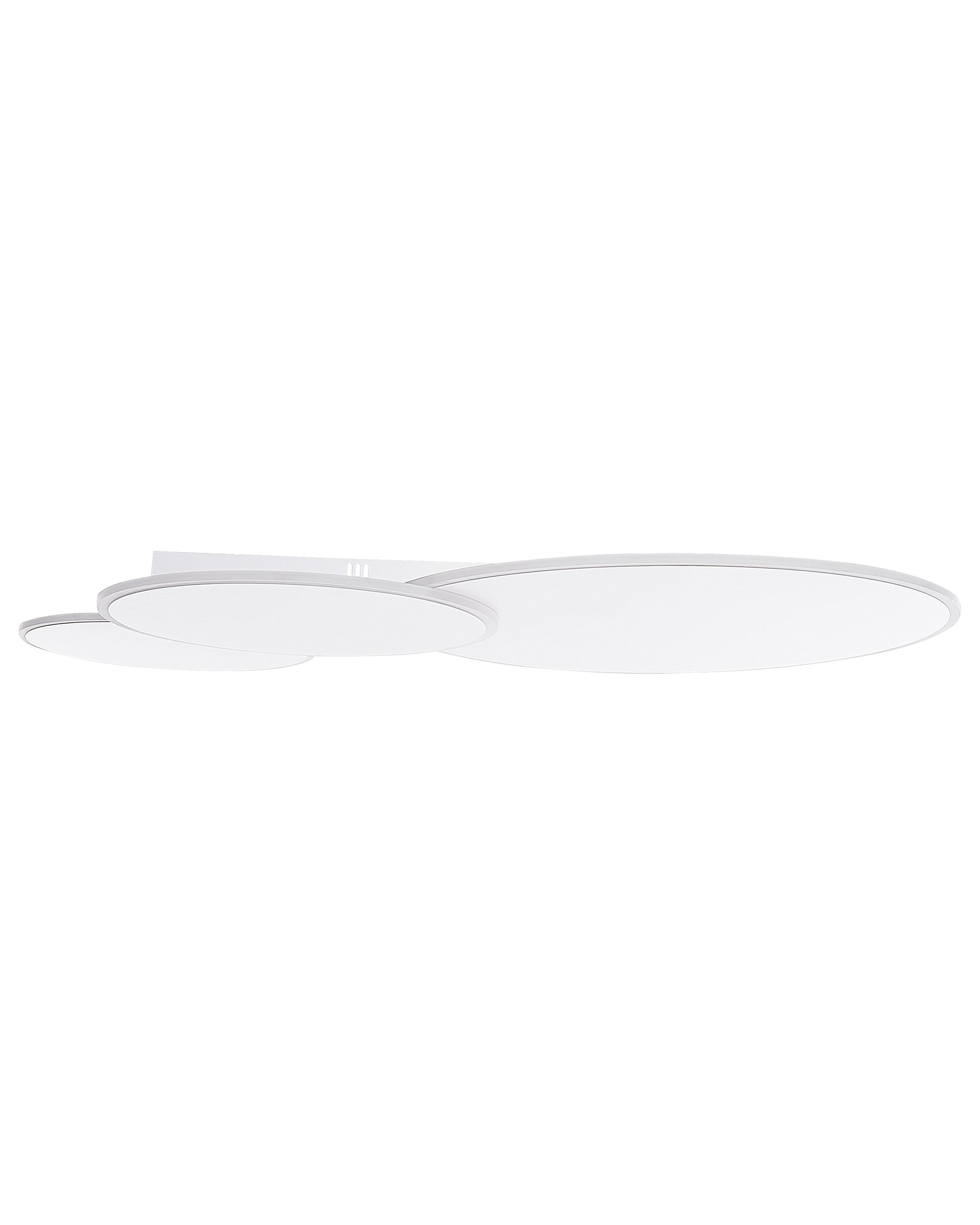 LED plafondlamp GABRIK met dimmer Metaal Wit