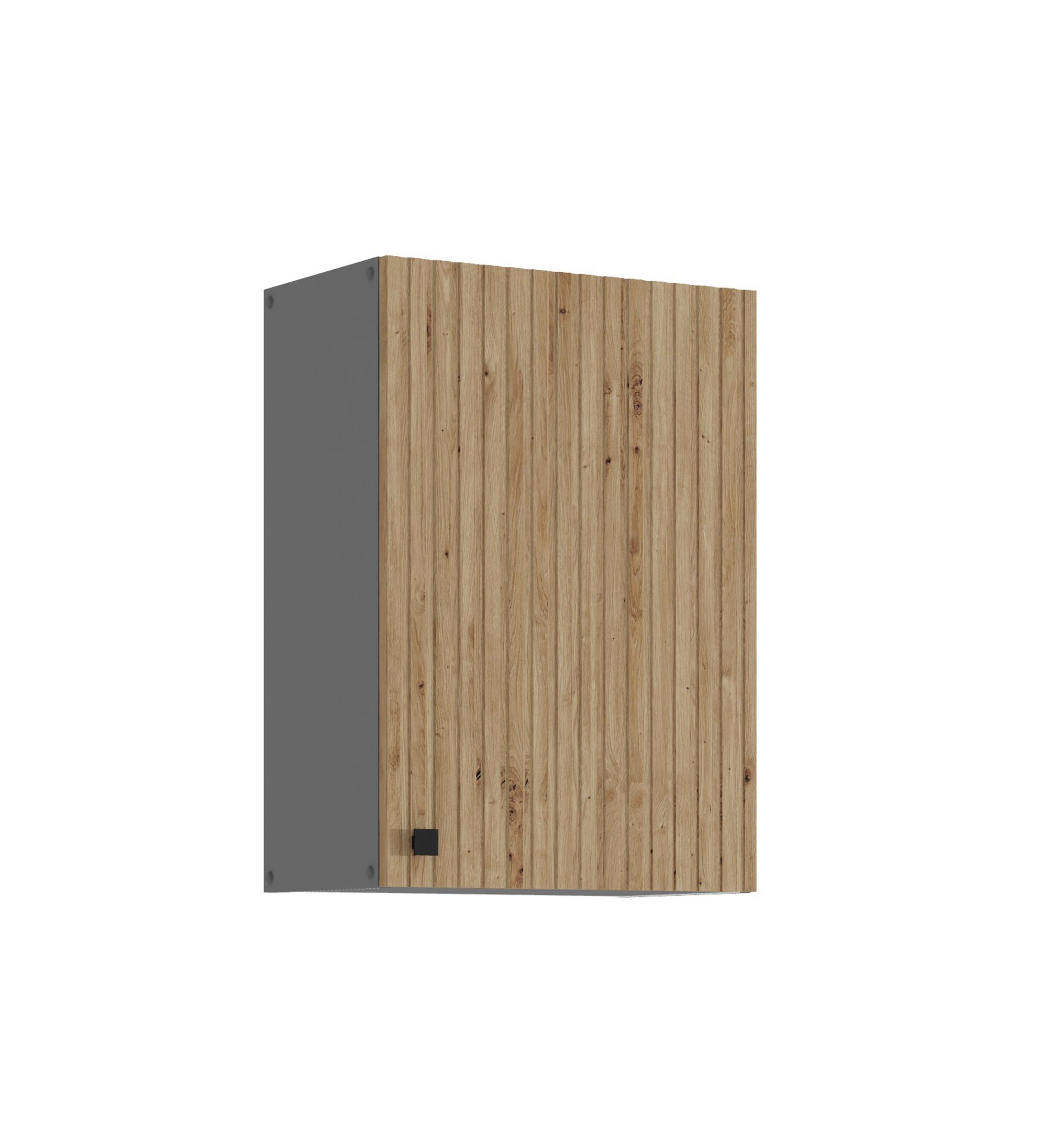 Küche AVA Artisan Hängeschrank 50 cm Lamellenoptik Küchenzeile Einbauküche