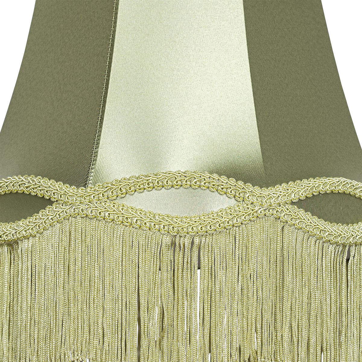 Stoffen lampenkap groen 30 cm - Granny