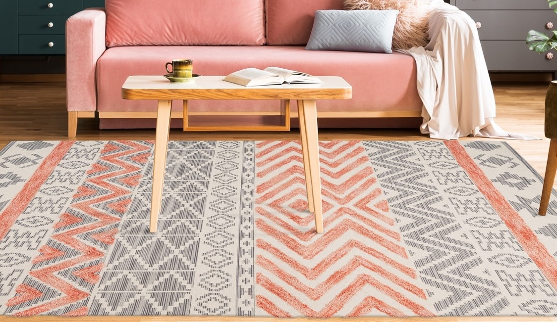 Arte Espina Teppich »Ethnie 100« rechteckig 10 mm Höhe 3D-Design, Kurzflorteppich, Ethno-Design