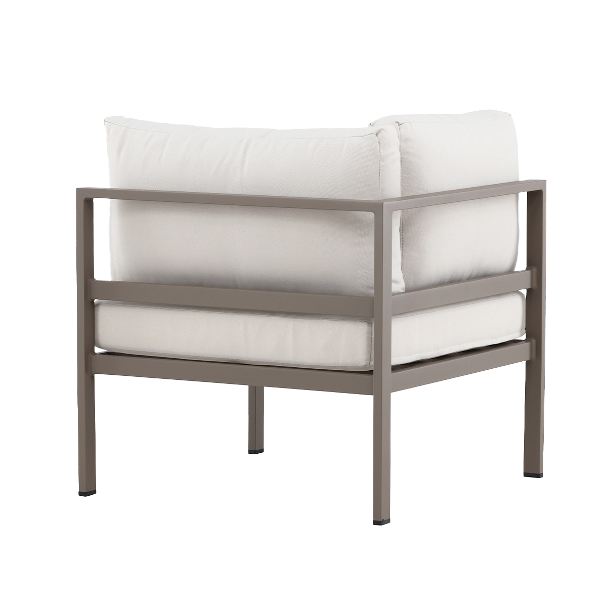 Modulair tuin hoekelement Glen Taupe