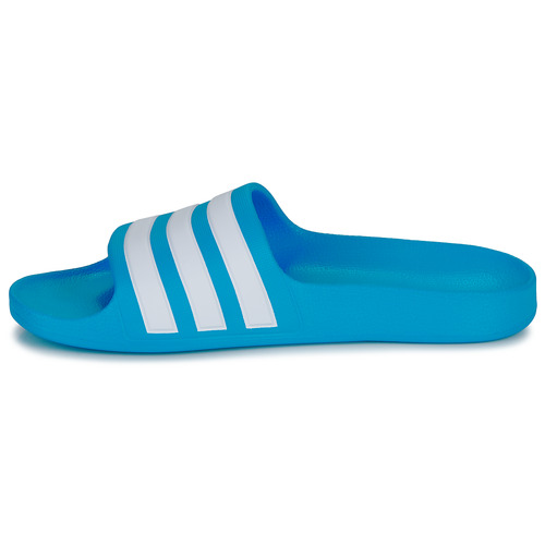 Adidas Sportswear - ADILETTE AQUA K - Bleu / Blanc