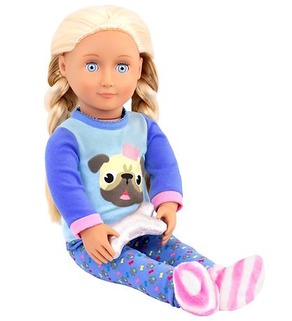 Our Generation Dukket?j - Pyjamas m. Bulldog