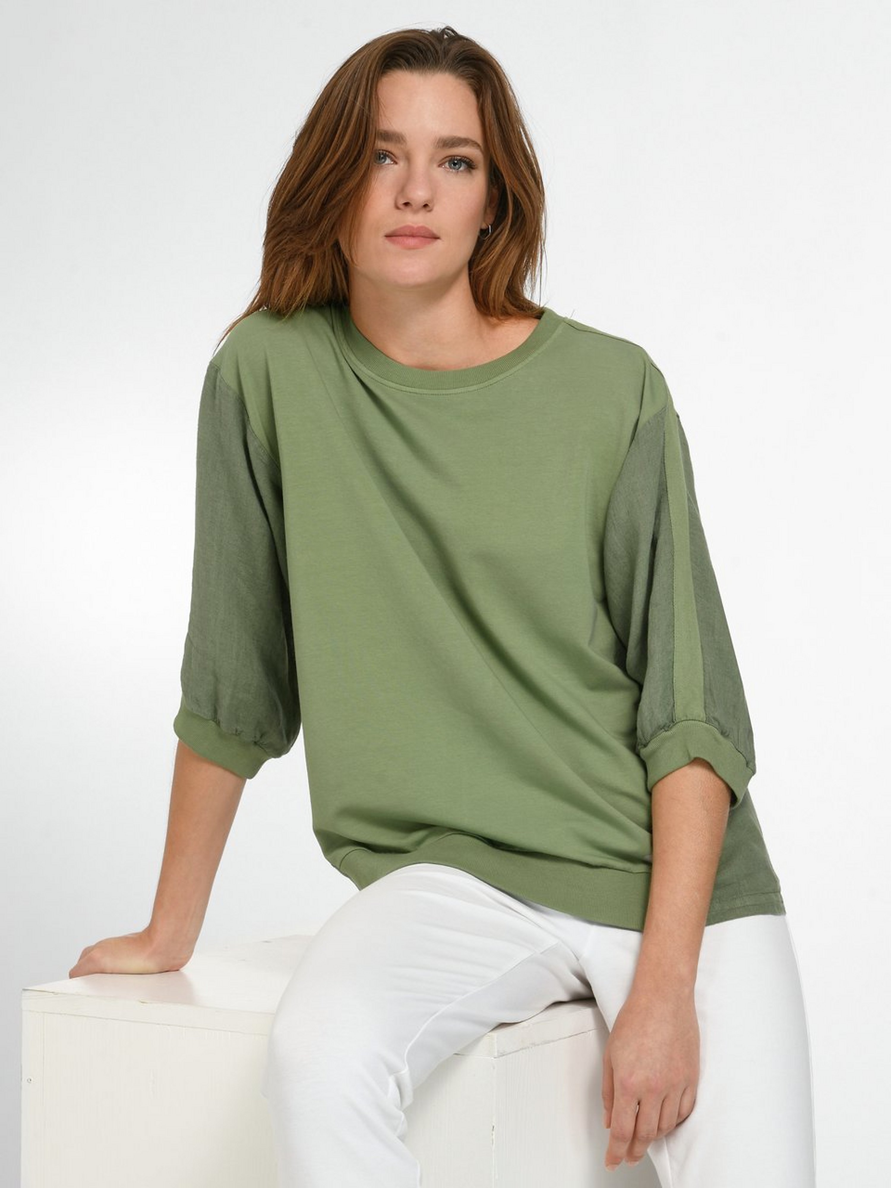 Rundhals-Shirt