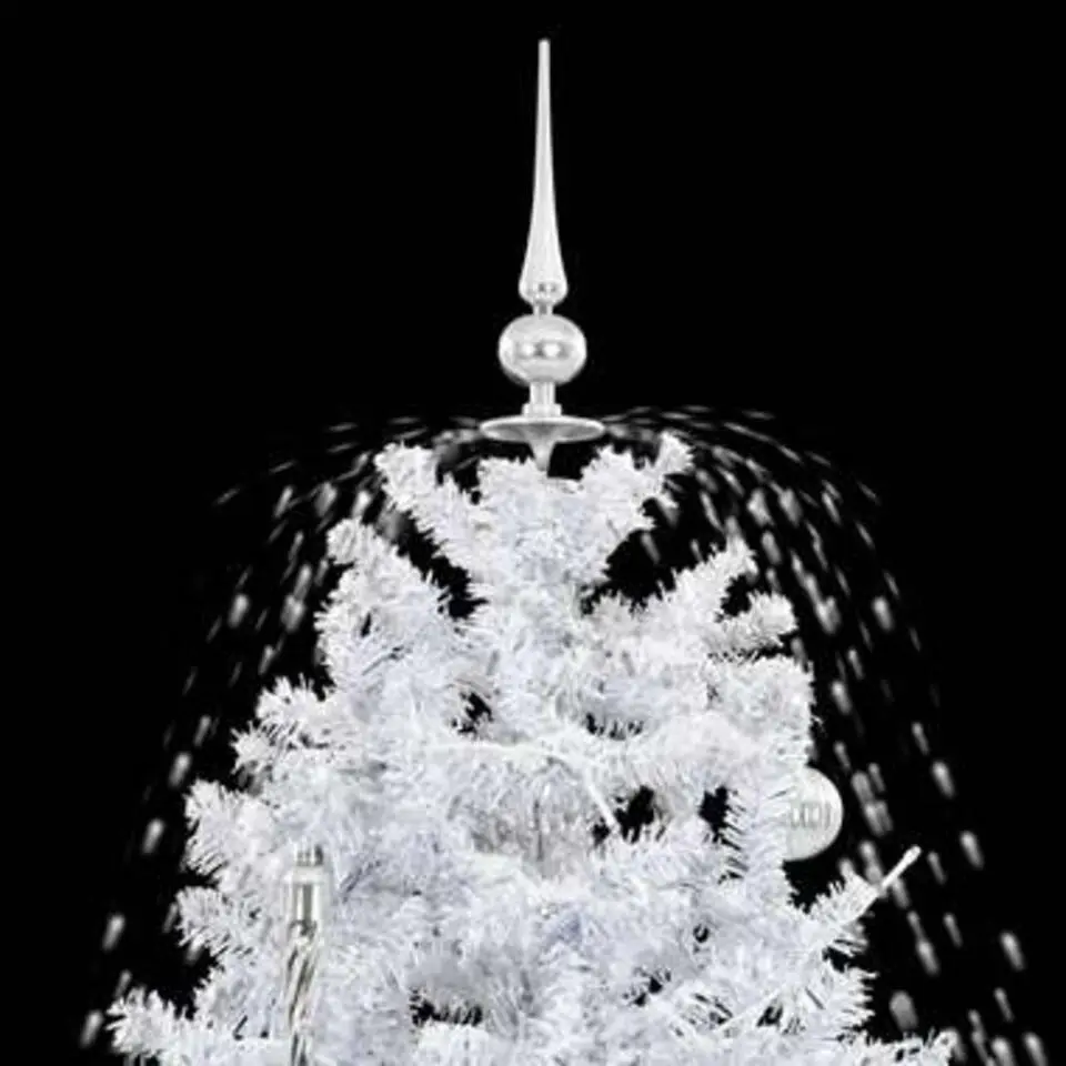 vidaXL - Sneeuwende Kerstboom - Wit - 140 x 95 cm