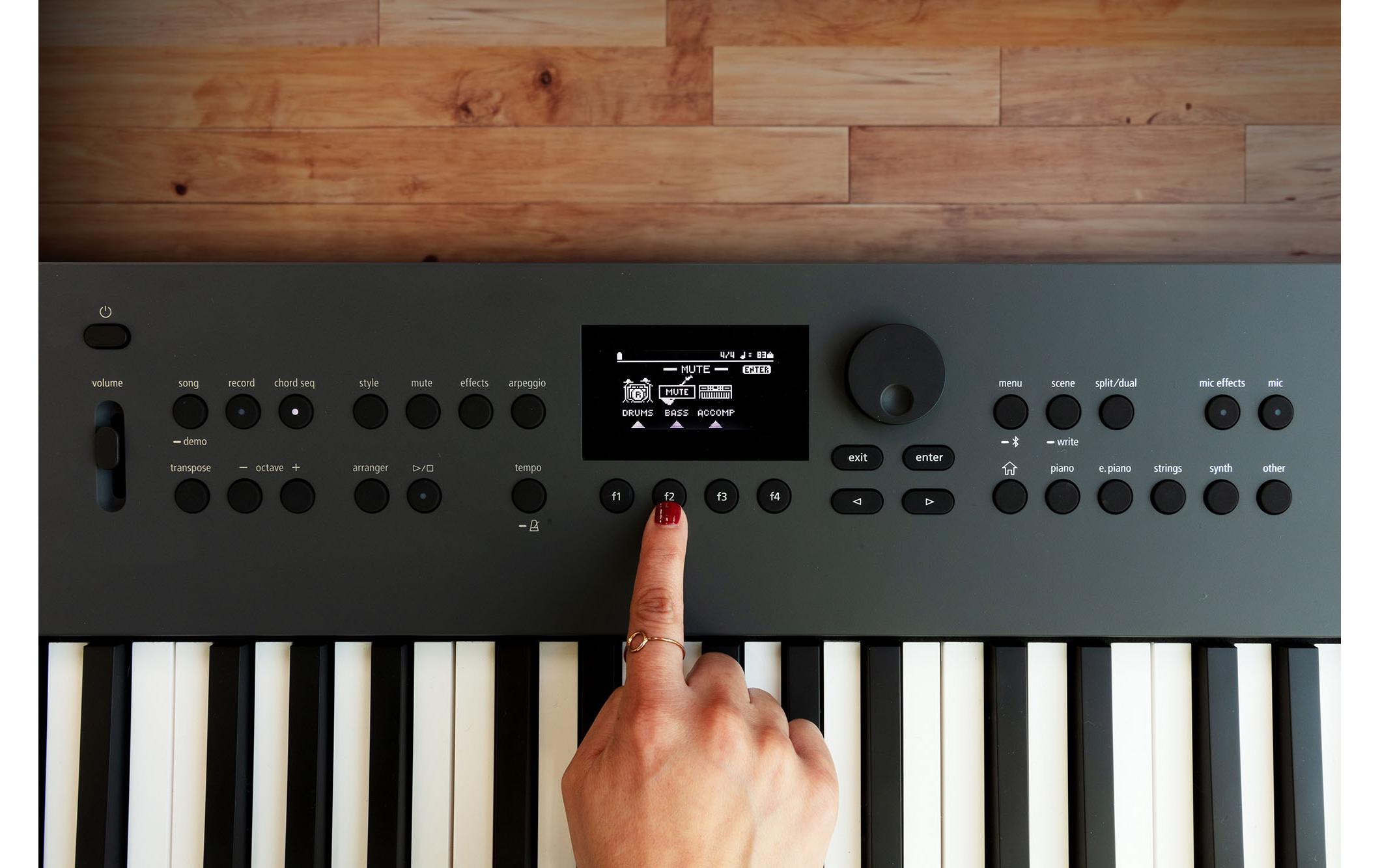 Keyboard GO:KEYS 5 Graphite<br>Keyboard mit 61 anschlagsdynamischen Tasten und Zen-Core Engine