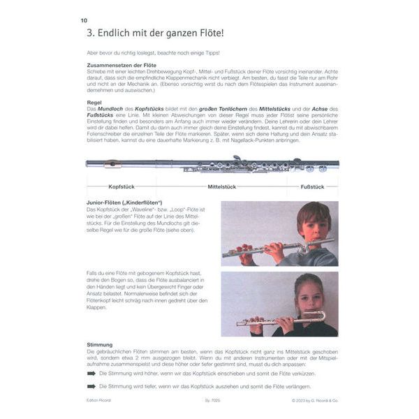 Ricordi Flöte Spielen Bd. A