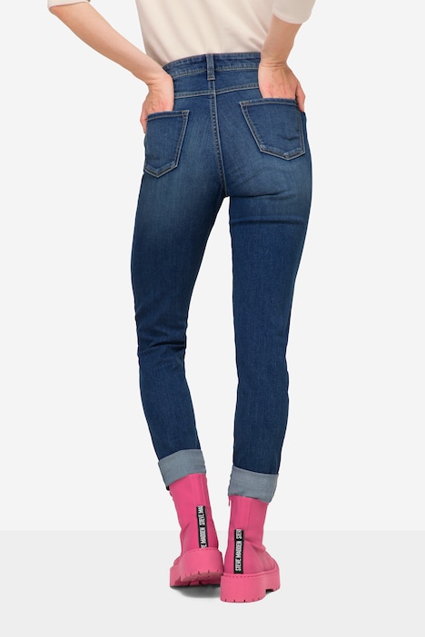 Bauch-Weg-Jeans, High Waist, 5-Pocket, Superstretch