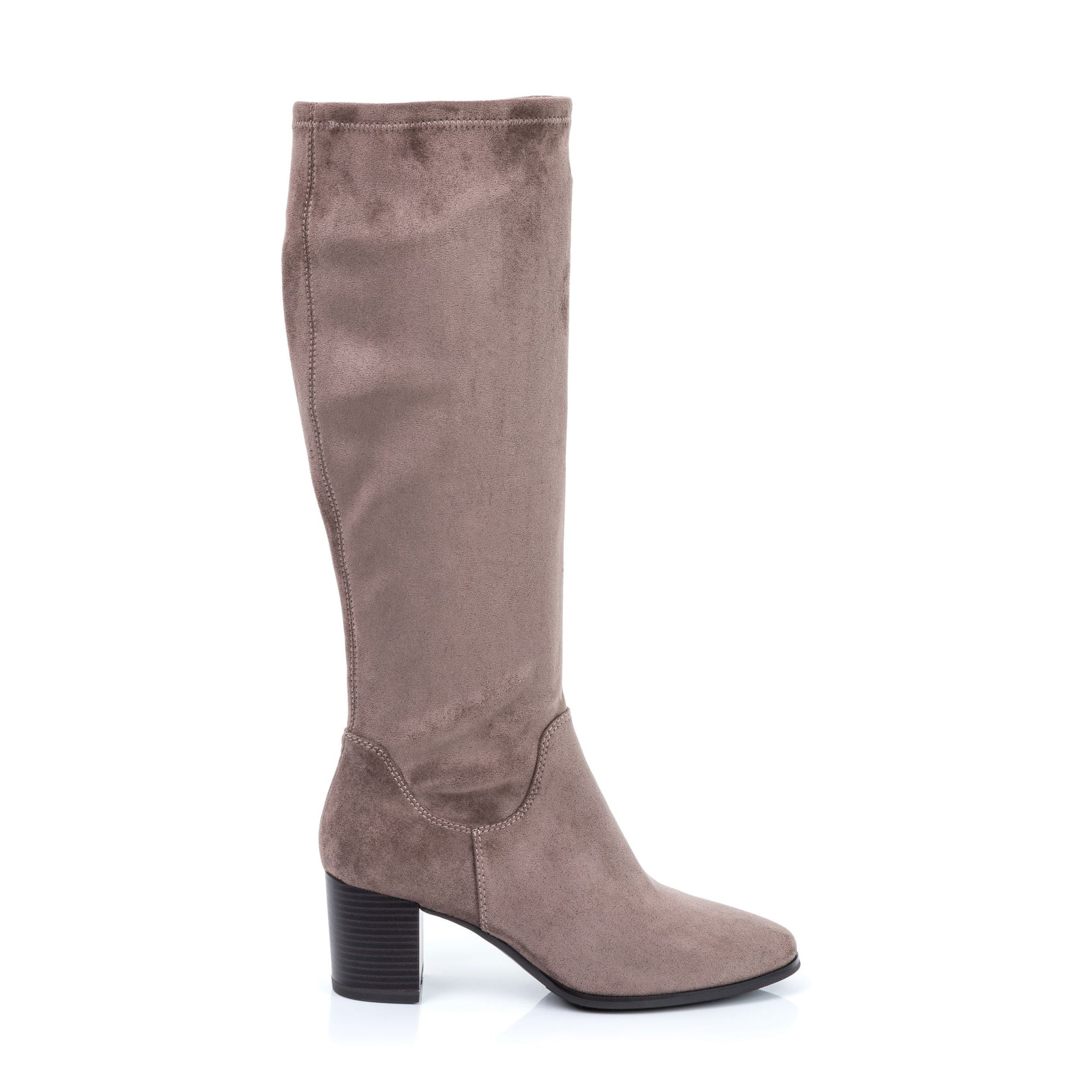 Bottes à talon Femme taupe