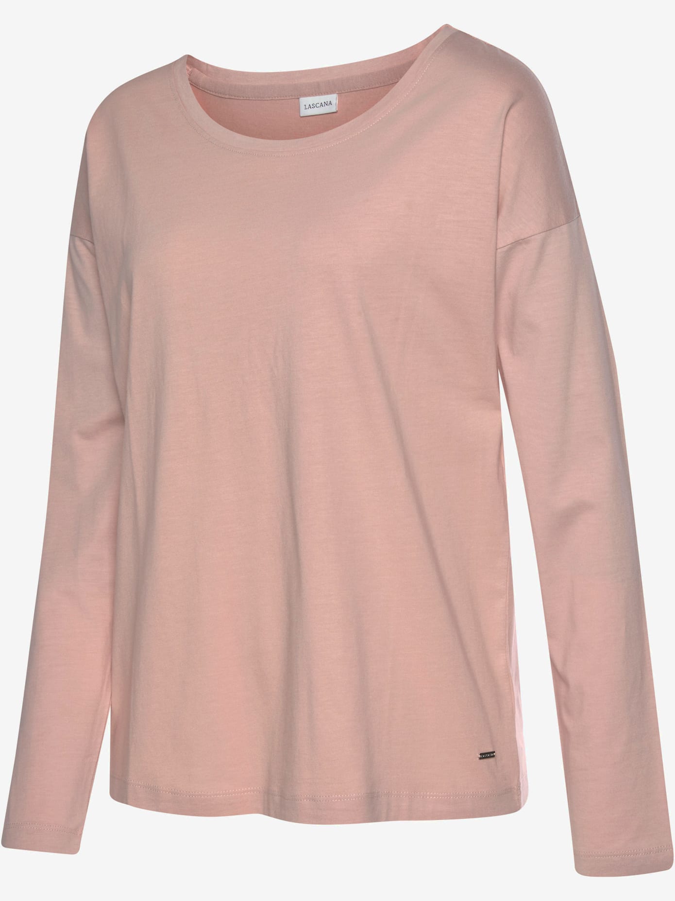 Haut de pyjama t-shirt à manches longues décontracté