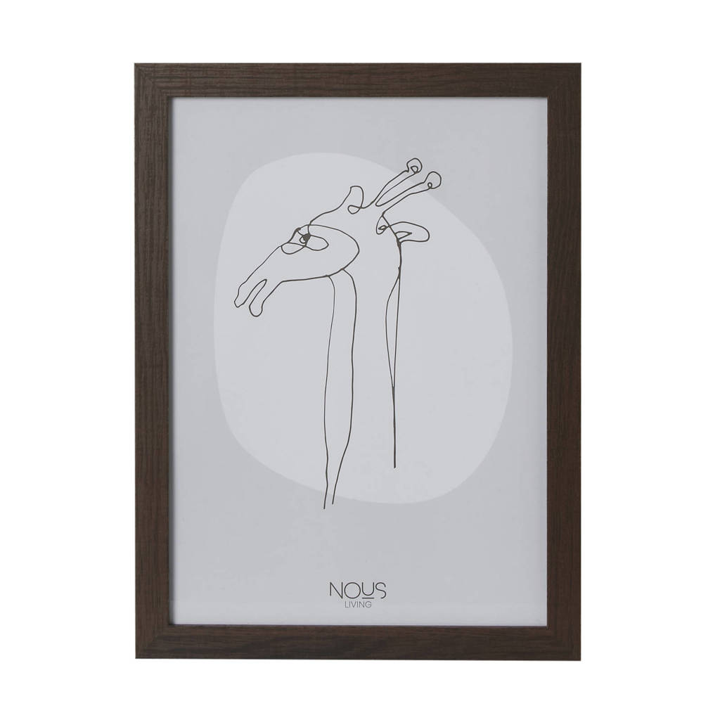 fotolijst Sam walnoot(21x29 cm)