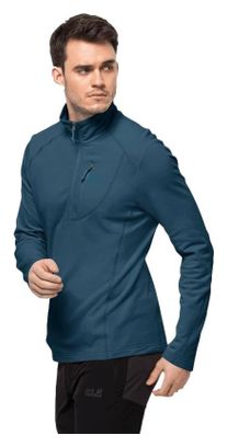Polaire Jack Wolfskin Kolbenberg Hz Bleu