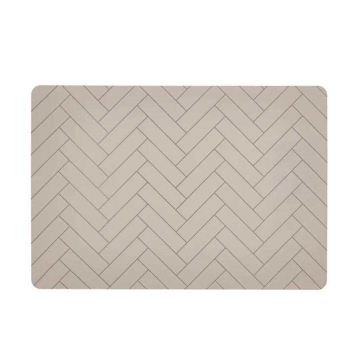 Södahl - Tiles Tischset 33 x 48 cm, beige