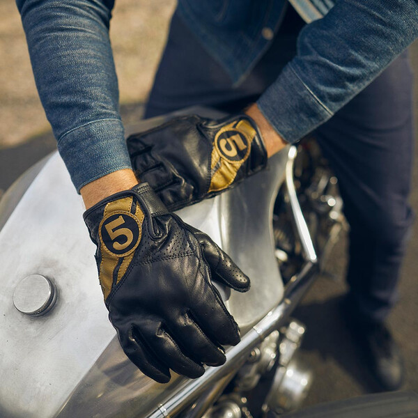 Five - Gants Texas Evo Noir / Or
