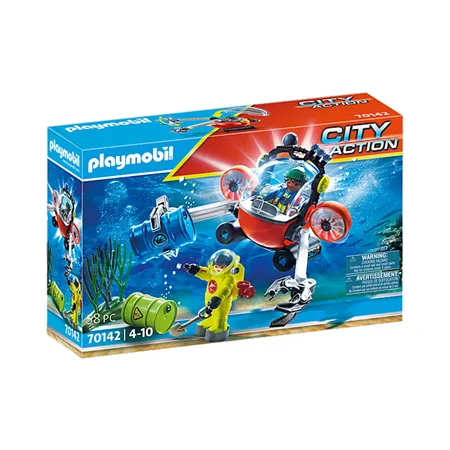 PLAYMOBIL® 70142 City ActionSeenot: Umwelteinsatz mit Tauchboot