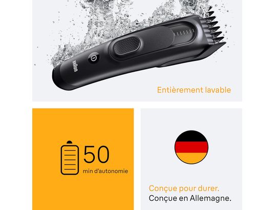 BRAUN - Tondeuse à cheveux HC5530