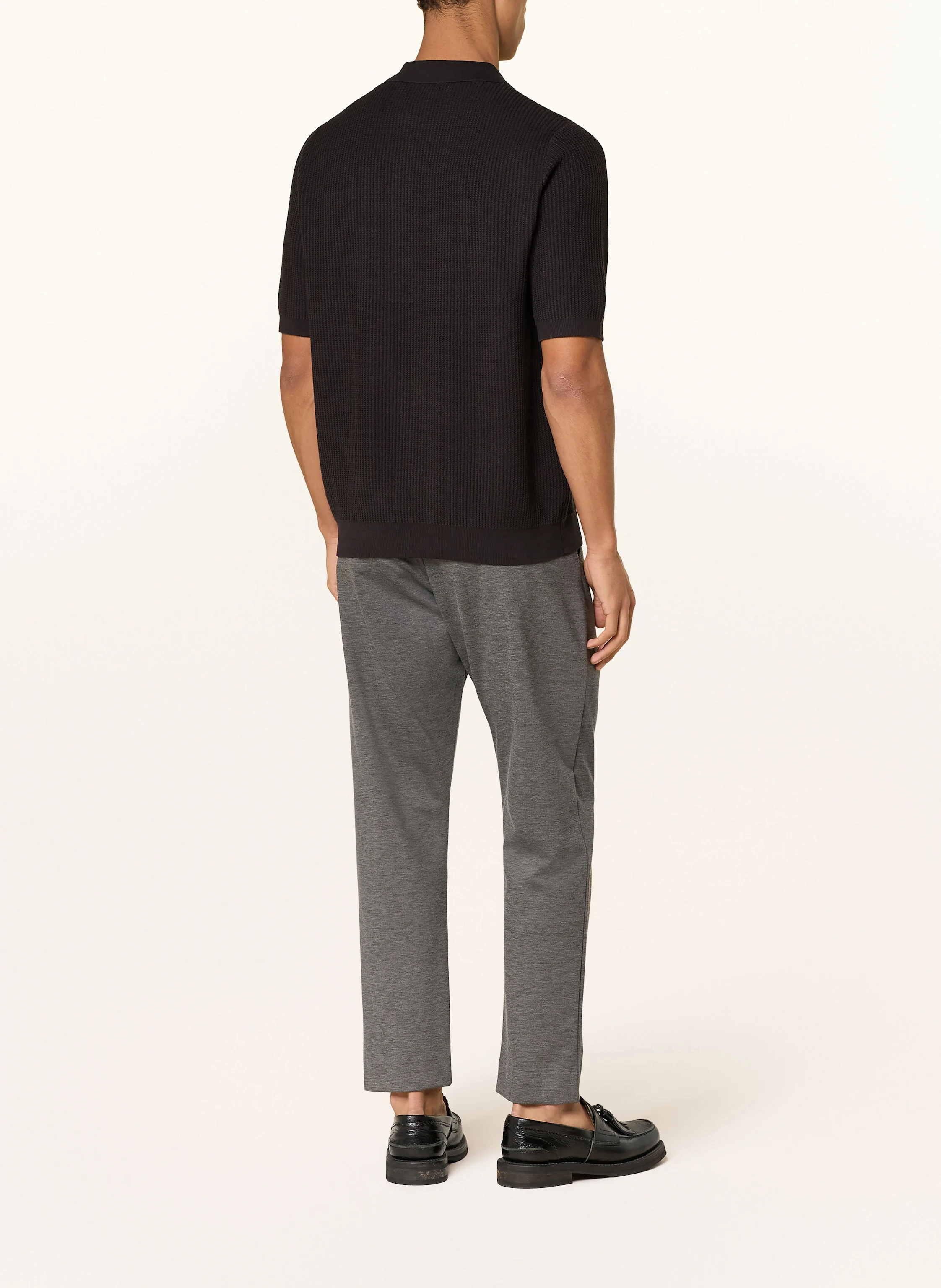 PAUL Strick-Poloshirt