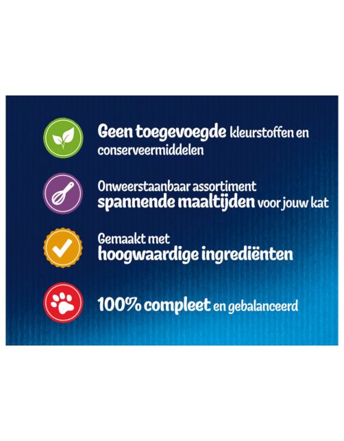 Felix Multipack Elke Dag Feest Mix Selectie In Gelei - Kattenvoer - Rund Kip Tonijn 12x85 g