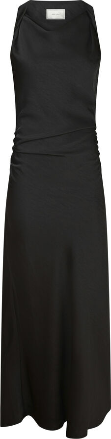Neo Noir Rima Heavy Sateen Dress Black