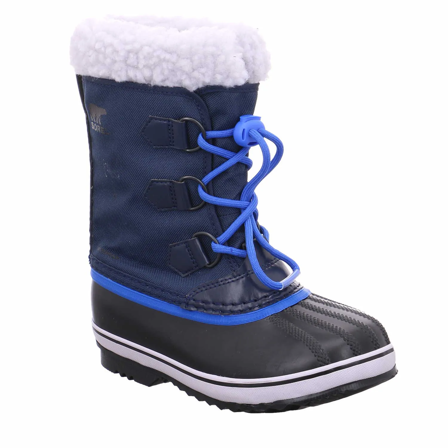 SOREL Kinder-Snowboot Blau Synthetik  Schneestiefel Unisex