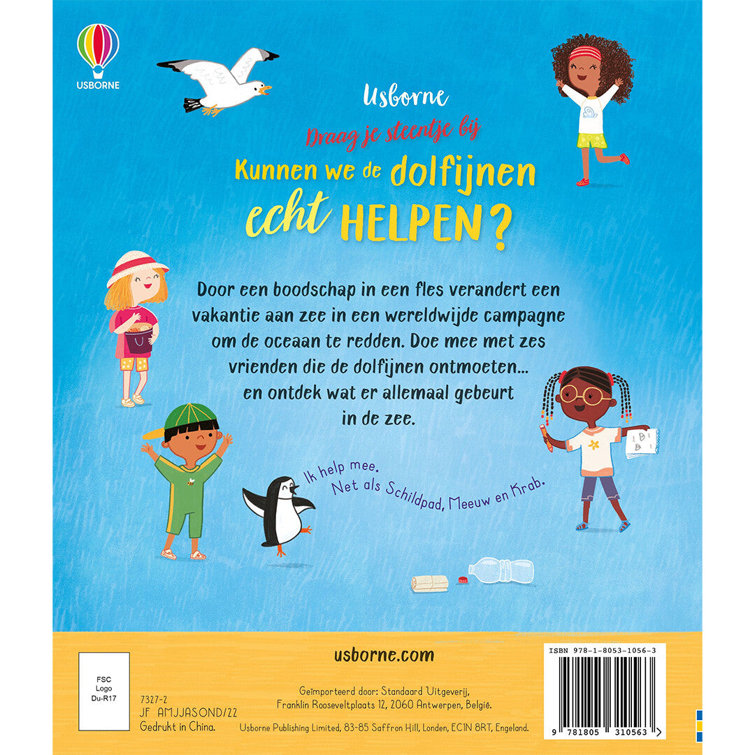 Usborne kunnen we de dolfijnen echt helpen?