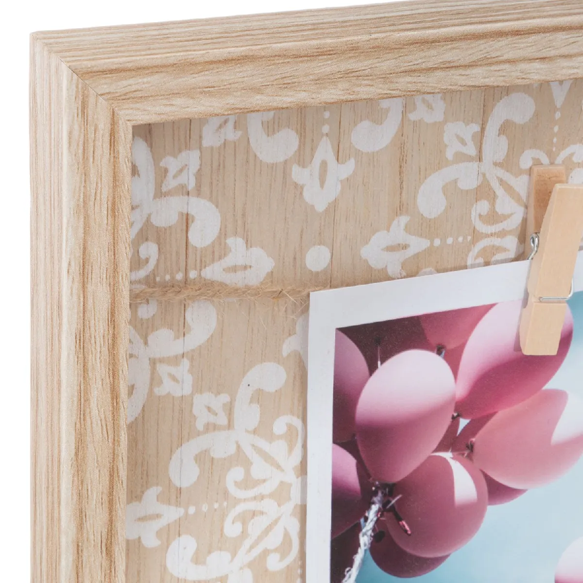 Atmosphera, Createur D'Interieur Atmosphera Porte photos corde effet bois Ethnique