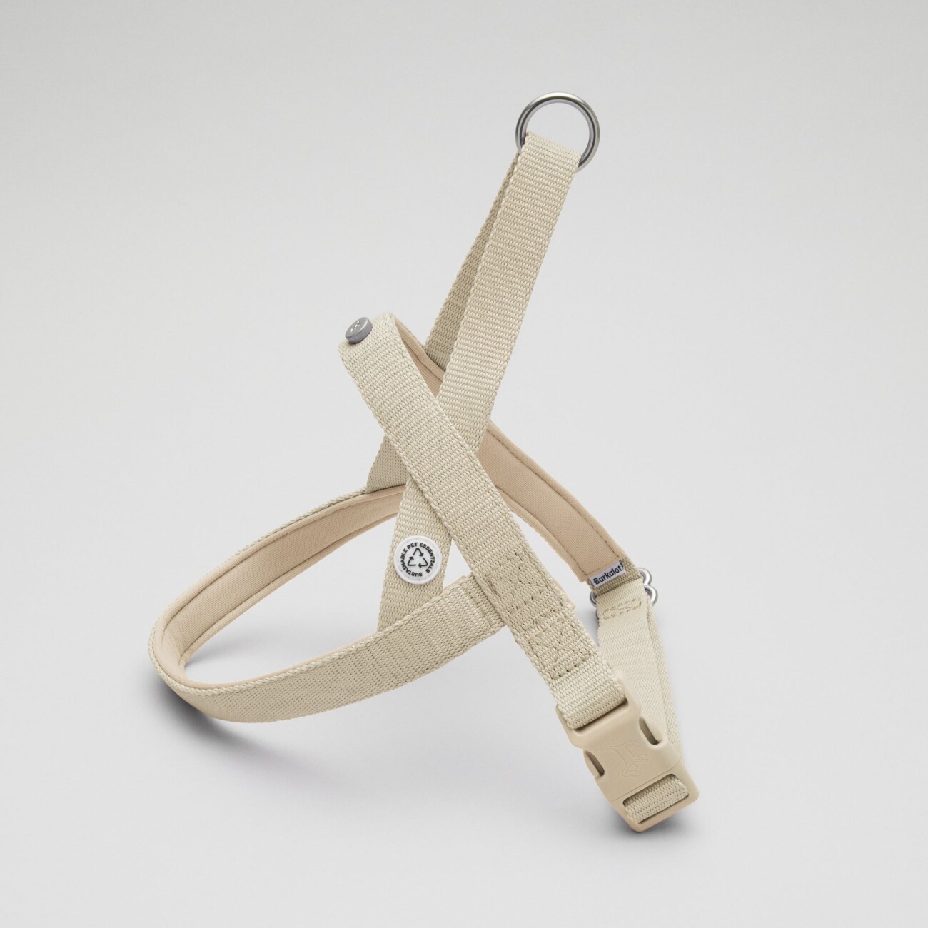 Barkalot Hundegeschirr-Spazierset beige S