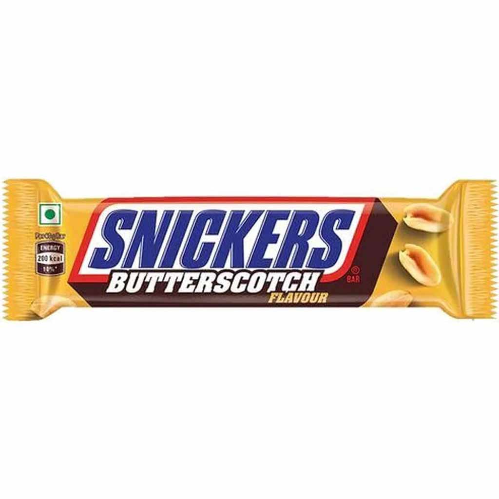Snickers Indien Butterscotch Schokoriegel 15x40g=600g MHD:4.4.25