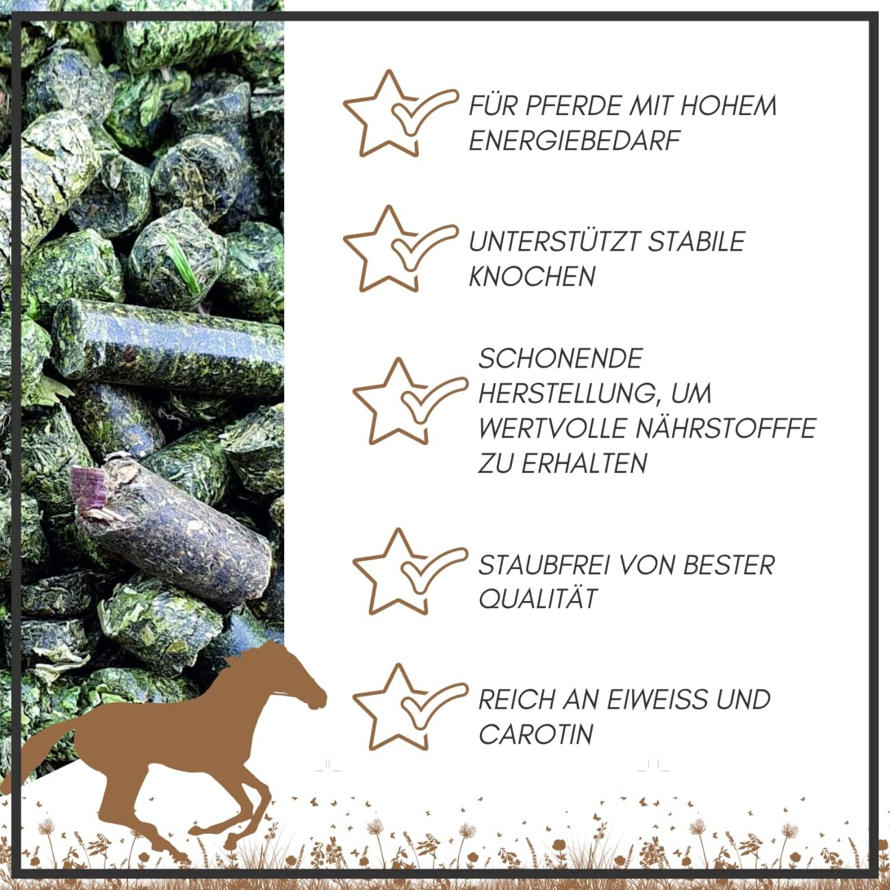 Supravit Luzernecobs Pferdefutter 20kg